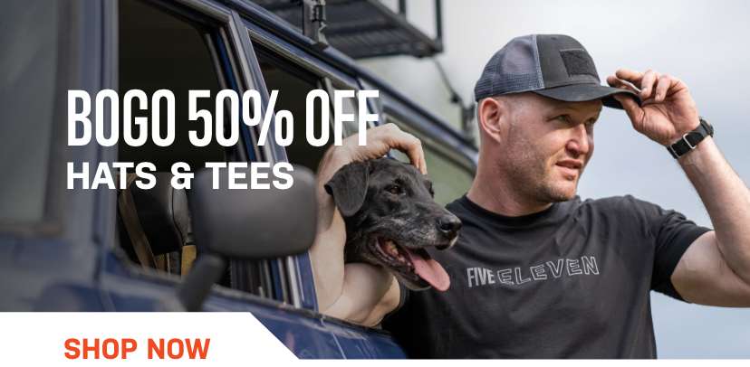 BOGO 50%off hats and tees